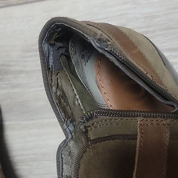 Sam Edelman Olive and Tan Phoenix Bootie Size 6 - Picture 9 of 11